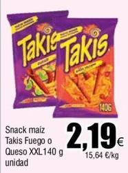 Oferta de Snacks por 2,19€ en Froiz