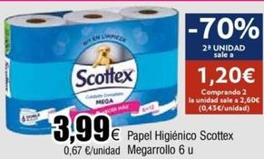 Oferta de Papel higiénico por 3,99€ en Froiz