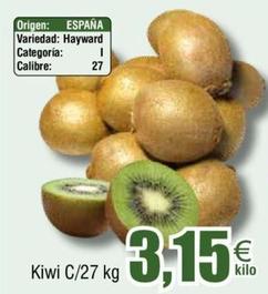 Oferta de Kiwis por 3,15€ en Froiz