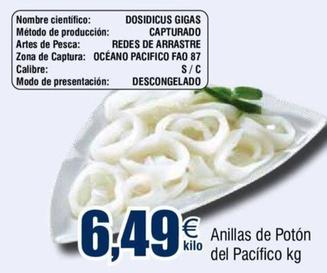 Oferta de Anillas de pota por 6,49€ en Froiz