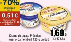 Oferta de Crema de queso por 1,69€ en Froiz