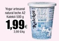 Oferta de Yogur por 1,99€ en Froiz
