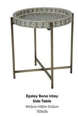 Oferta de Epsley Bone Inlay Side Table en Laura Ashley