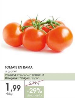 Oferta de Tomates por 1,99€ en Supermercados Plaza