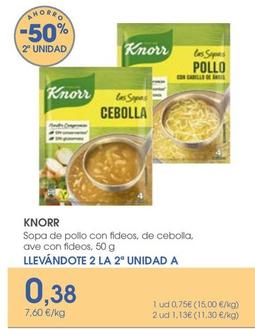 Oferta de Sopa en Supermercados Plaza