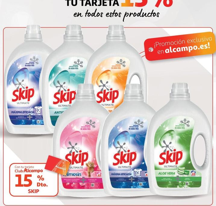 Oferta de Skip - Detergente en Alcampo