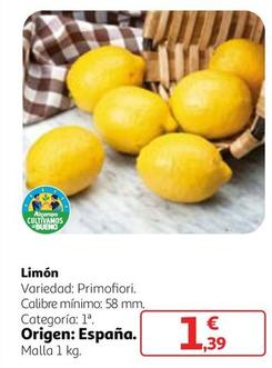Oferta de Alcampo - Limón por 1,39€ en Alcampo