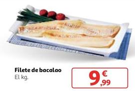 Oferta de Alcampo - Filete De Bacalao por 9,99€ en Alcampo