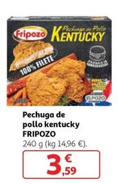 Oferta de Fripozo - Pechuga De Pollo Kentucky por 3,59€ en Alcampo