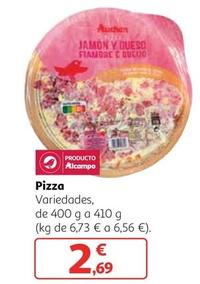 Oferta de Auchan - Pizza Variedades por 2,69€ en Alcampo