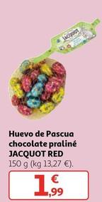 Oferta de Jacquot Red - Huevo De Pascua Chocolate Praliné por 1,99€ en Alcampo