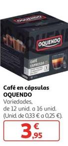 Oferta de Oquendo - Café En Cápsulas por 3,95€ en Alcampo