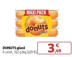 Oferta de Donuts - Glacé por 3,49€ en Alcampo