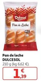 Oferta de Dulcesol - Pan De Leche por 1,39€ en Alcampo