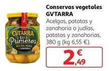 Oferta de Gvtarra - Conservas Vegetales Acelgas / Patatas Y Zanahoria / Judías / Patatas Y Zanahorias por 2,49€ en Alcampo