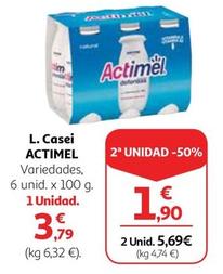 Oferta de Actimel - L. Casei por 3,79€ en Alcampo