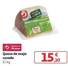 Oferta de Auchan - Queso De Oveja Curado por 15,1€ en Alcampo
