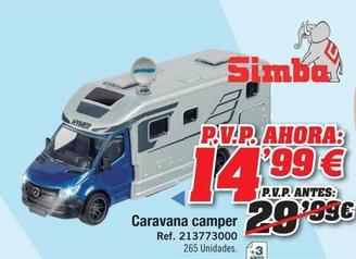 Oferta de Simba - Caravana Camper por 14,99€ en DRIM