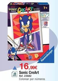 Oferta de Sonic Creart por 16,99€ en DRIM