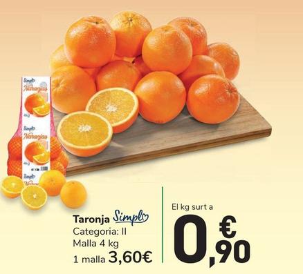 Oferta de Naranjas por 0,9€ en Carrefour Express
