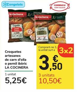 Oferta de Croquetas por 5,25€ en Carrefour Express