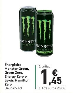 Oferta de Bebida energética por 1,45€ en Carrefour Express