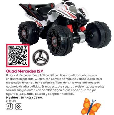 Oferta de Injusa - Quad Mercedes 12v en ToysRus