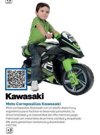 Oferta de Kawasaki - Moto Correpasillos en ToysRus