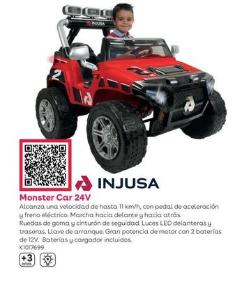 Oferta de Injusa - Monster Car 24v en ToysRus