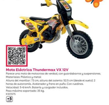 Oferta de Injusa - Moto Electrica Thundermax Vx 12v en ToysRus