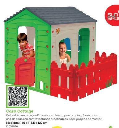 Oferta de Sun&Sport - Casa Cottage en ToysRus