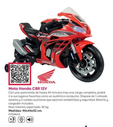 Oferta de Moto Honda Cbr 12v en ToysRus