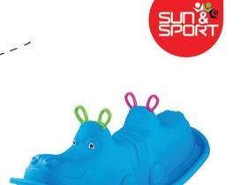 Oferta de Sun&Sport - Balancín Trío Hipopótamo  en ToysRus