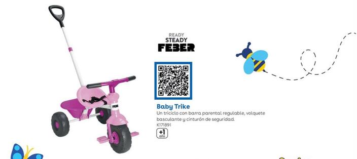 Oferta de Feber - Baby Trike en ToysRus