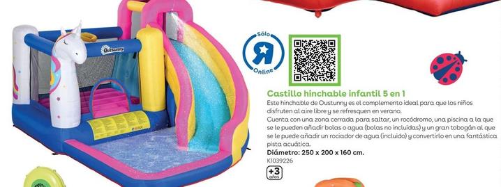 Oferta de Outsunny - Castillo Hinchable en ToysRus