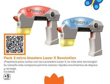 Oferta de Xshot - Pack 2 Micro Blasters Laser X Revolution en ToysRus