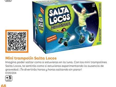 Oferta de Salta Locos - Mini Trampolín en ToysRus