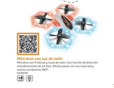 Oferta de Mini Dron Con Luz De Neon en ToysRus