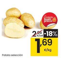 Oferta de Patata Selección por 1,69€ en Eroski