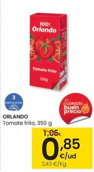 Oferta de Orlando - Tomate Frito por 0,85€ en Eroski