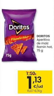 Oferta de Doritos - Aperitivo De Maíz Flamin Hot por 1,13€ en Eroski