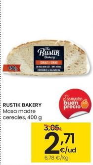 Oferta de The Rustik - Bakery Masa Madre Cereales por 2,71€ en Eroski