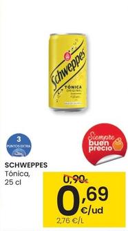 Oferta de Schweppes - Tónica por 0,69€ en Eroski