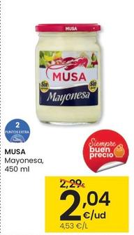 Oferta de Musa - Mayonesa por 2,04€ en Eroski
