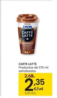 Oferta de Kaiku - Caffe Latte por 2,35€ en Eroski