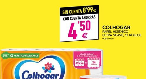 Oferta de Colhogar - Papel Higiénico Ultra Suave por 4,5€ en BM Supermercados
