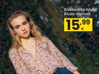 Oferta de Eroski - Biskosazko Blusa Blusa Viscosa por 15,99€ en Eroski