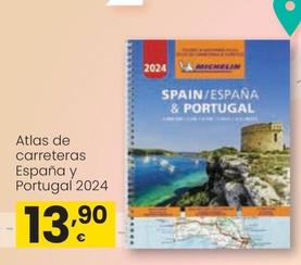 Oferta de Michelin - Atlas De Carreteras España Y Portugal 2024 por 13,9€ en Eroski