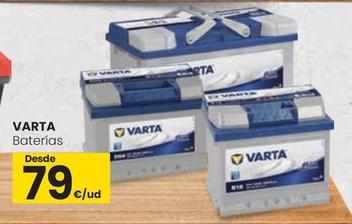 Oferta de Varta - Baterias por 79€ en Eroski