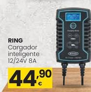 Oferta de Ring - Cargador Inteligente 12/24v 8a por 44,9€ en Eroski
